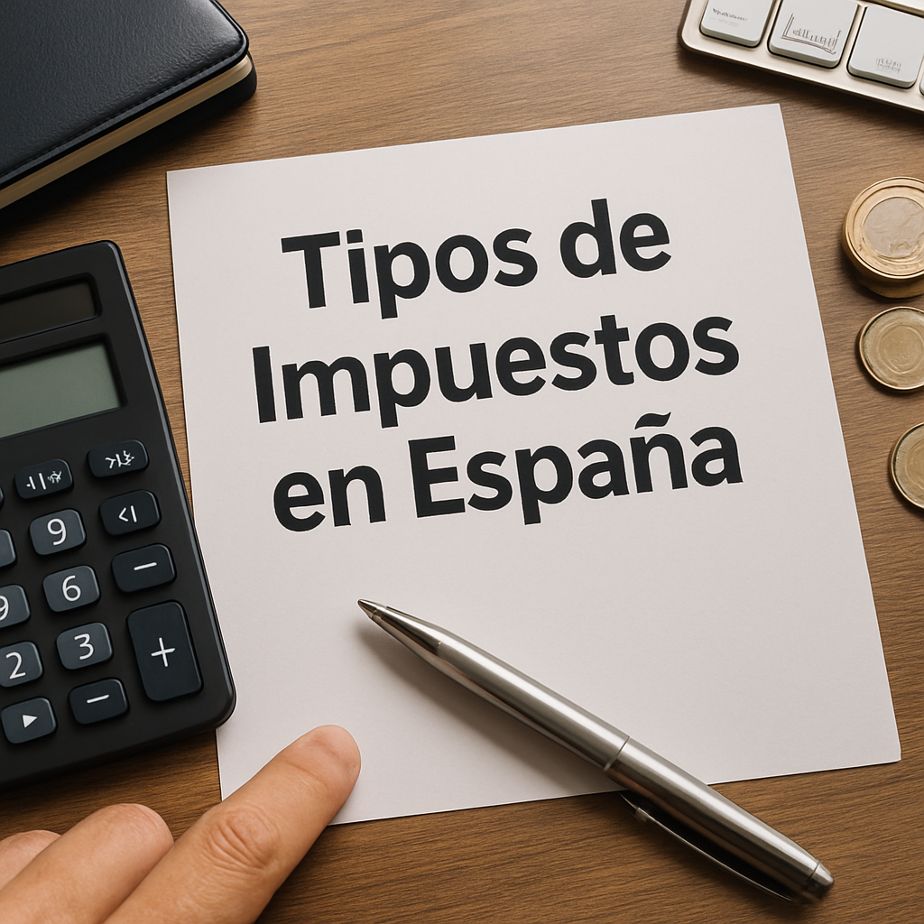 Tipos de Impuestos en España